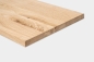 Preview: Massivholzplatte Leimholzplatte Eiche Wildeiche Rustikal 20mm, DL durhgehende fallende Lamelle, DIY angepasst